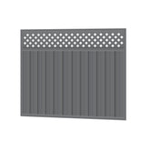 1500mm high x 1720mm Colorbond Lattice Fencing Gate 100% Australian Made, 2x Sheets, 2x Stiles, 3x Rails, 1x Infill sheet, Screws.